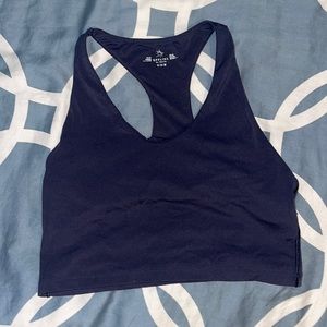 OFFLINE by Aerie Racerback Real Me Crop Tank